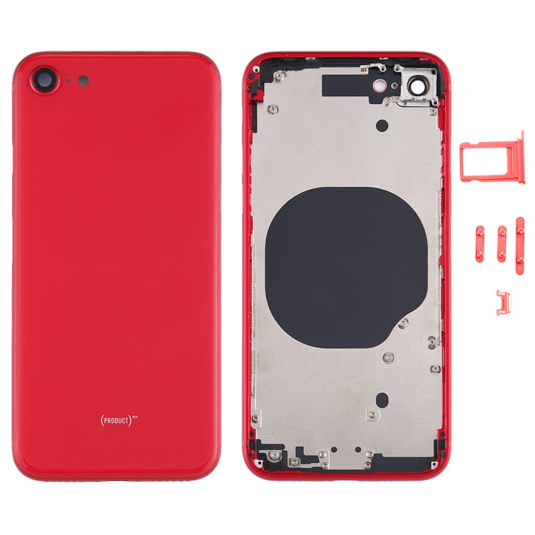 Cover posteriore della batteria con copriobiettivo della fotocamera, vassoio per scheda SIM e tasti laterali per iPhone SE 2020, For iPhone SE 2020, For iPhone SE 2020 (with Camera Lens) Cover posteriore della batteria con copriobiettivo della fotocamera, vassoio per scheda SIM e tasti laterali per iPhone SE 2020, For iPhone SE 2020, For iPhone SE 2020 (with Camera Lens)